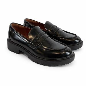 Joe Fresh Black Chunky Penny Loafers – Size 7